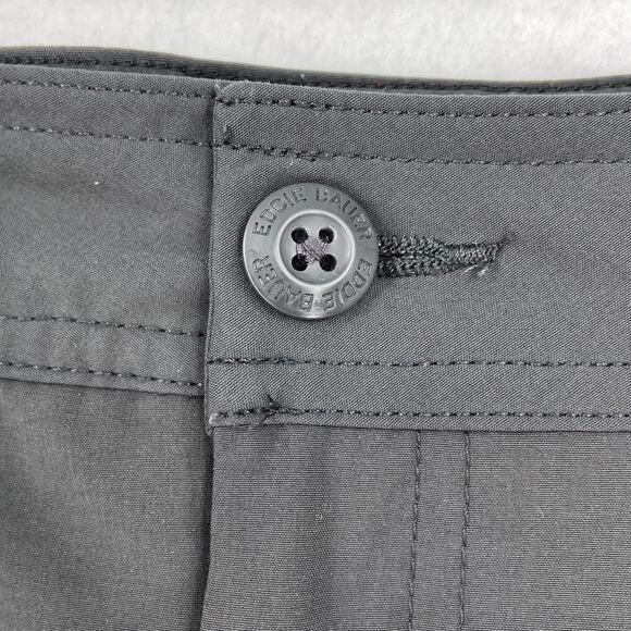 Eddie Bauer Skort Womens Size 10 Gray Stretch Nylon Skirt with Built in Shorts - Picture 5 of 13